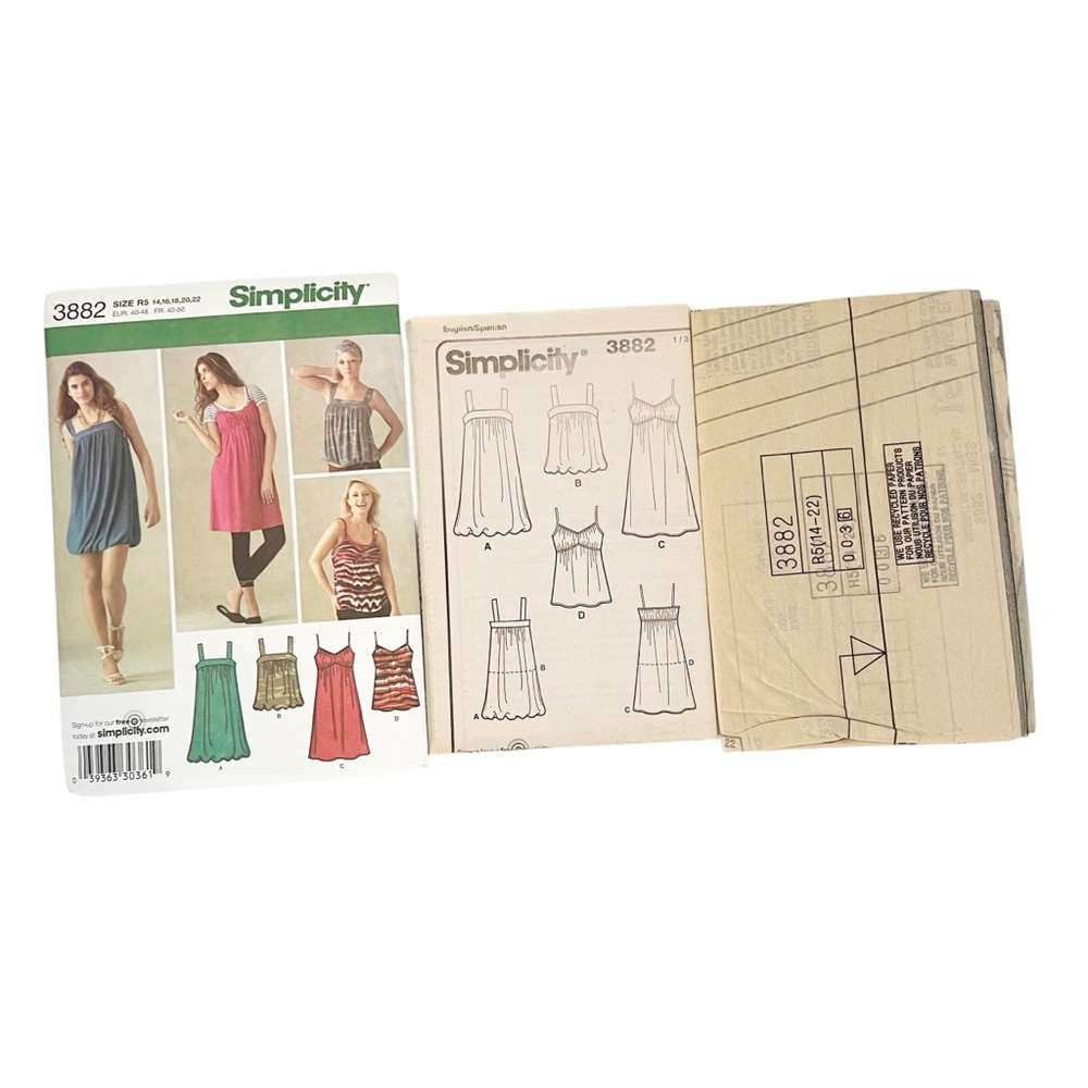 Simplicity Sewing Pattern 3882 - Picture 3 of 3